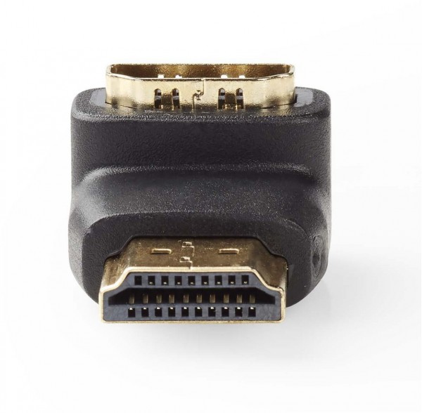 CVGB34901BK HDMI-Stecker HDMI-Stecker>HDMI-Buchse 90° gew. schwarz