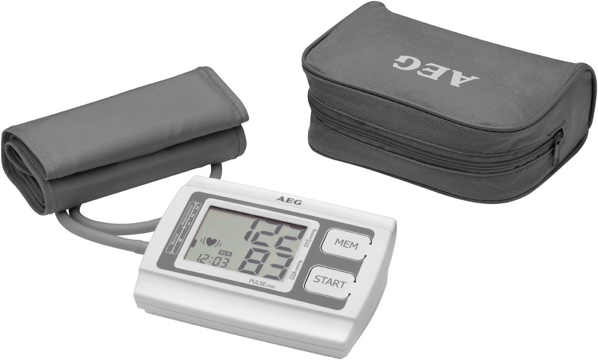 BMG5611 Blutdruckmessgerät weiß/grau