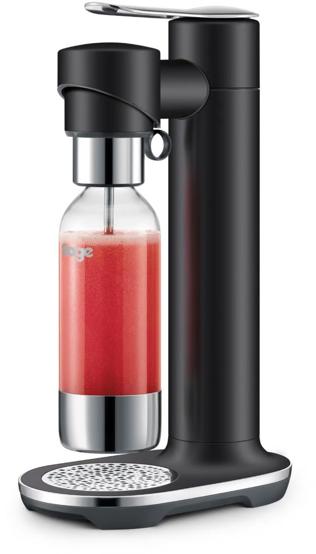 the InFizz Fusion Trinkwasser-Sprudler black truffle
