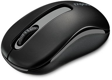 M10+ Kabellose Maus schwarz
