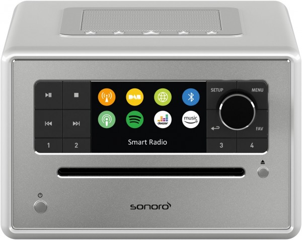 Elite CD/Radio-System silber Hochglanz