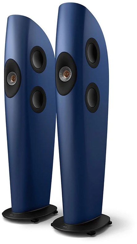 Image of Blade Two Meta /Paar Stand-Lautsprecher frosted blue/bronze