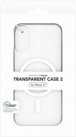 Transparent Case 2 für iPhone 17 weiß