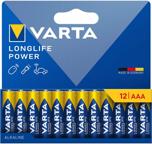 Longlife Power AAA 12er Pack Micro-Batterie