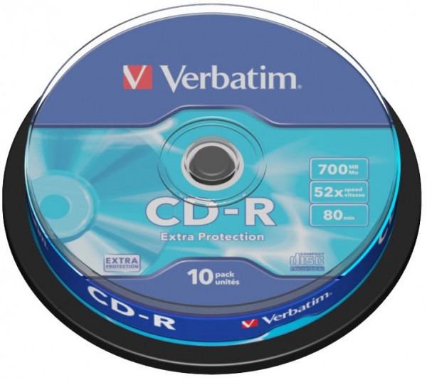 CD-R 52x 700MB (10er Spindel)