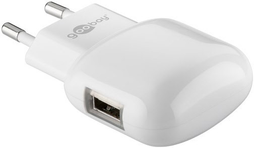 QC3.0 USB-Schnellladegerät 2,0A weiß