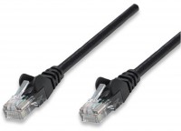 Patchkabel RJ45 U/UTP Cat6 (5 m) schwarz Hebelschutz