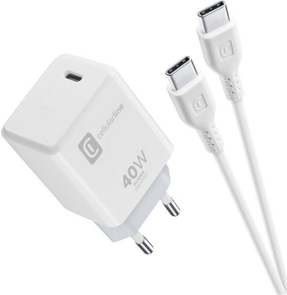 USB-C Charger Kit (40W) weiss