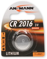 CR 2016 1er Blister Knopfzelle silber