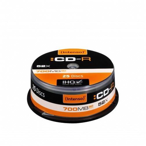 CD-R 700 MB 25 Cake Box