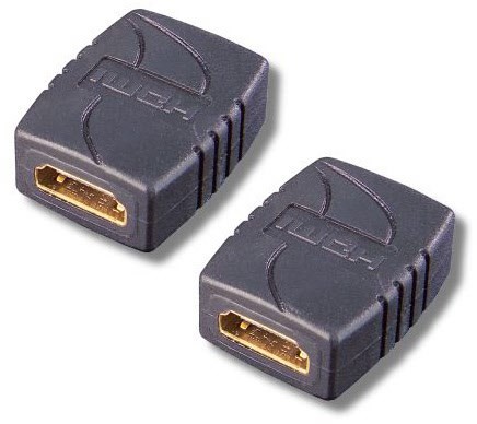HDMI 19 HDMI-Doppelkupplung Buchse Typ-A > BuchseTyp-A