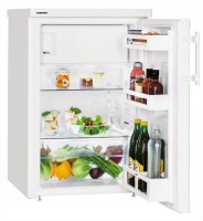 TP 1424-22 Tischkühlschrank mit Gefrierfach weiß