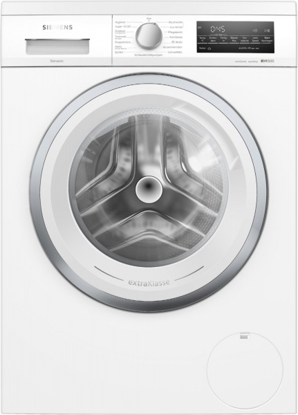 WU14UT92 Stand-Waschmaschine-Frontlader weiss, 9 kg, 1400 U/min, iQ500, 71 dBA