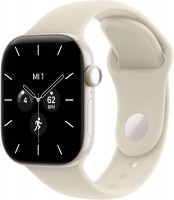 Apple Watch Series 12 (42mm) GPS+5G Smartwatch Keramik mit Sportarmband M/L perlweiß/sand