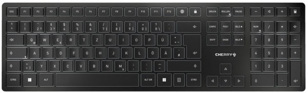 KW 9100 Slim (DE) Kabellose Tastatur schwarz