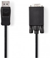 DisplayPort - VGA-Kabel (2m) schwarz Stecker - Stecker