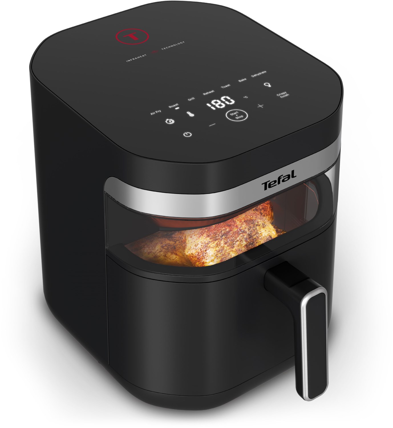 EY8328 Easy Fry Infrared Heißluft-Fritteuse schwarz