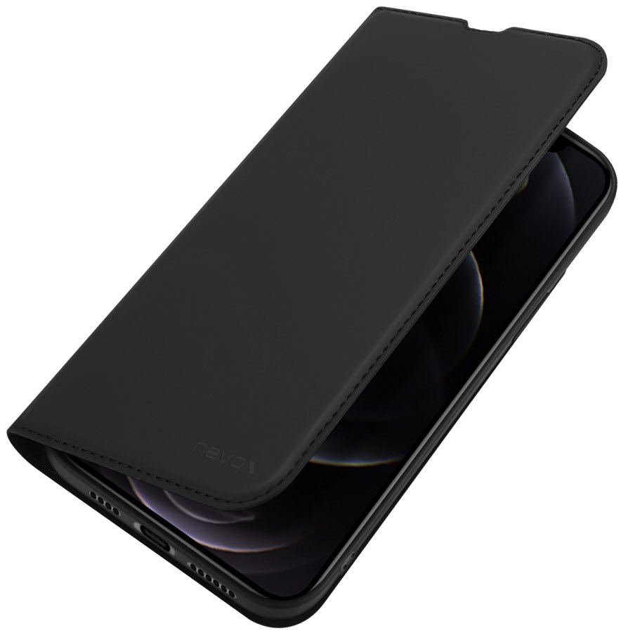 Vario Booktasche für iPhone 15 Pro Max schwarz