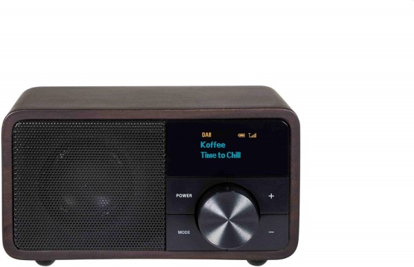 DAB+ 1 mini DAB Radioempfänger holz dunkel