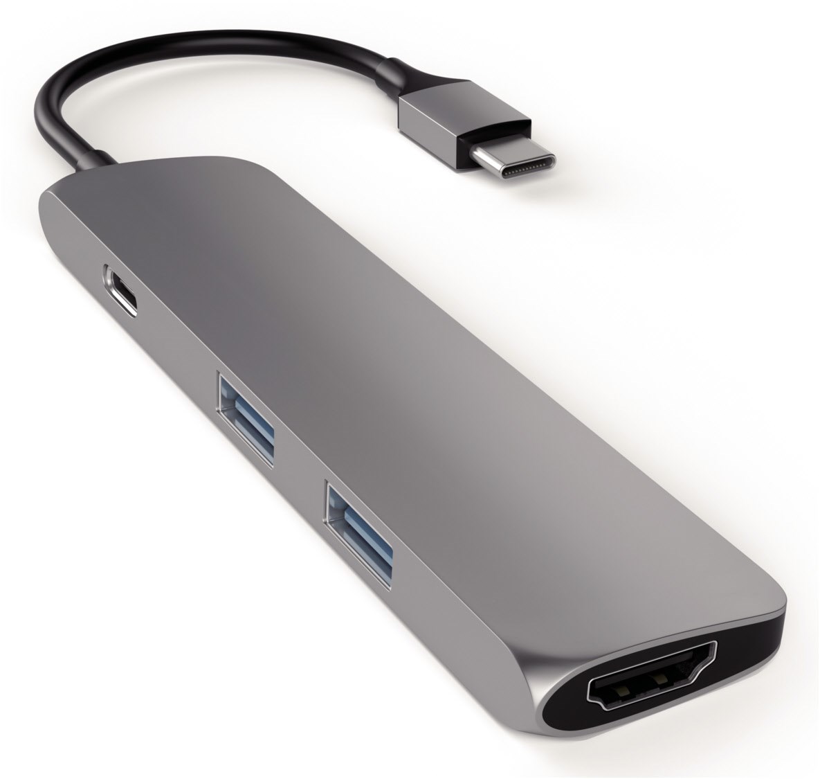 Type-C > HDMI + USB Slim Adapter space gray