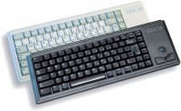 Compact-Keyboard G84-4400 Tastatur (kabelgebunden) hellgrau