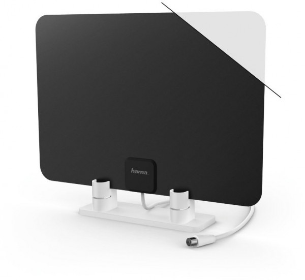 DVB-T/DVB-T2-Zimmerantenne schwarz/weiss