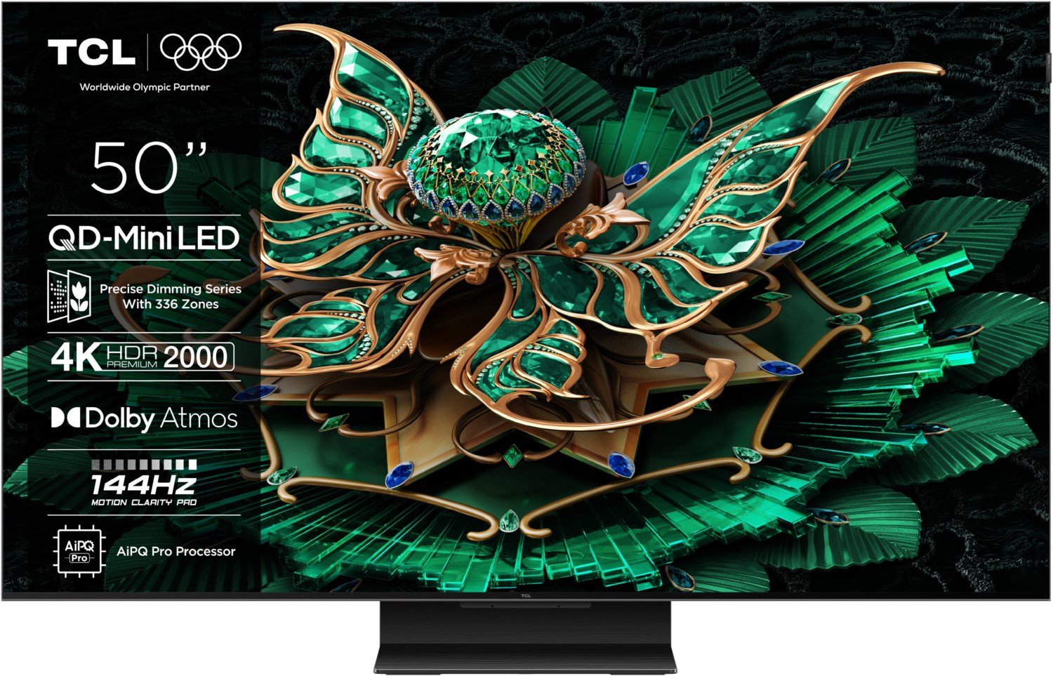 Image of 50C79K 126 cm (50") QD-Mini LED-TV brushed metal