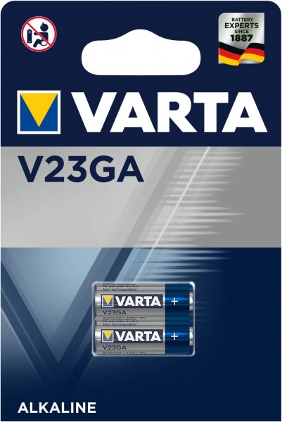 V23GA 2er Blister Knopfzelle