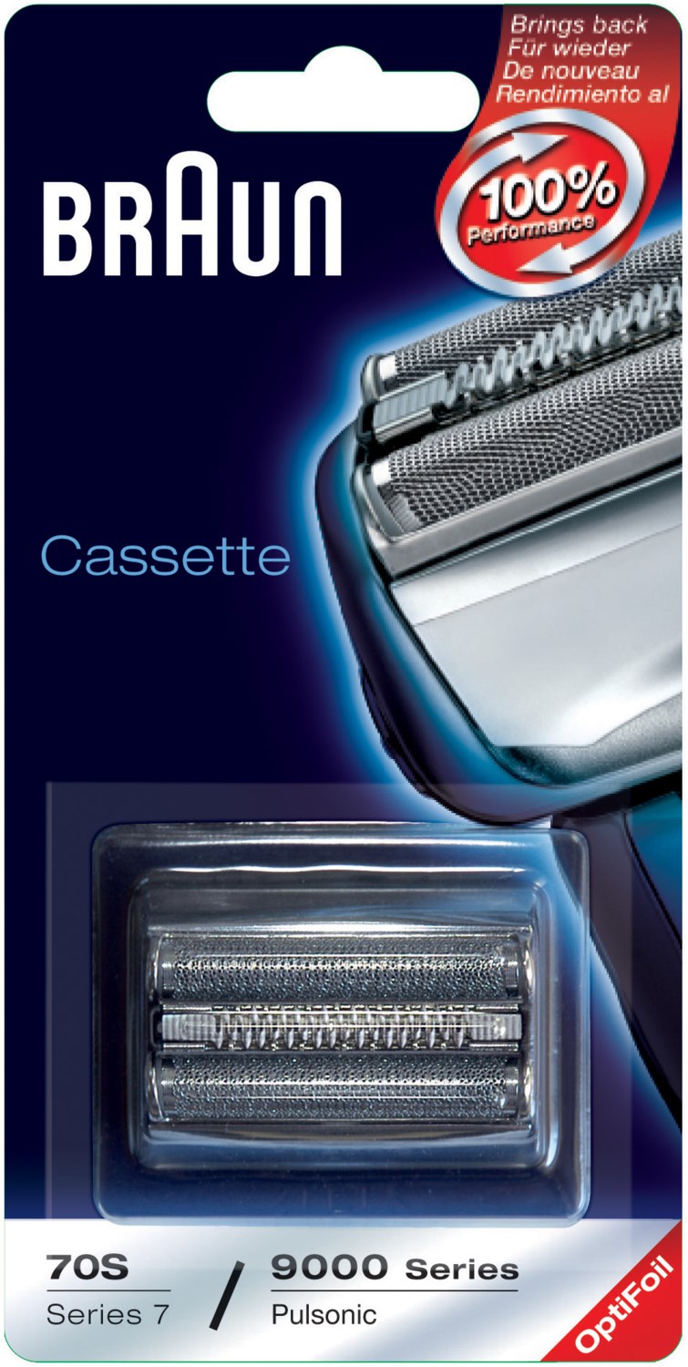 Kombipack 70 S Ersatz-Scherteile silber