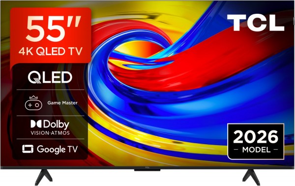 55P79L 139 cm (55") QLED-TV, 4K Ultra HD, Smart-TV, DVB-T2/DVB-C/DVB-S2, Sprachsteuerung