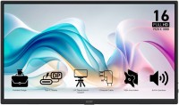 Pro PRO MP165DE E6 40 cm (16") Mobiler Monitor schwarz, Widescreen Full HD (1920x1080), 4 ms Reaktionszeit
