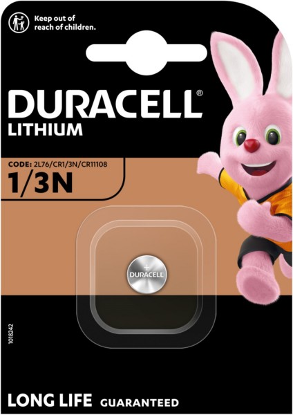Lithium 1/3N (CR11108) 1er Blister Knopfzelle