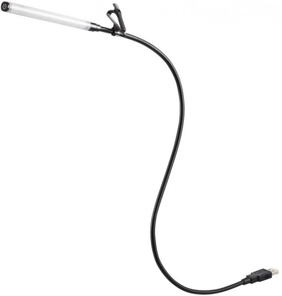 Notebook-Licht mit 7 LEDs, 3 Farbmodi, Touch-Sens. schwarz