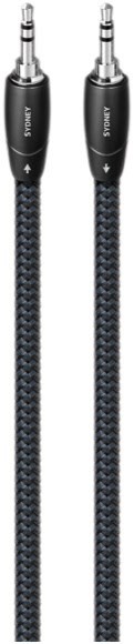 Sydney 3,5mm>3,5mm (16m) Audiokabel dunkel grau/schwarz