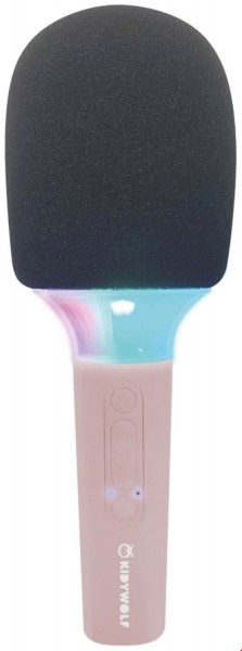 KIDYMIC Mikrofon mit Licht rosa