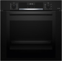 HBG337AB3 Einbaubackofen schwarz, 71 l, Pizza-Stufe, schnelles Vorheizen, 59,4 cm breit, A+, Serie 6