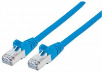 Patchkabel Cat6A CU S/FTP LSOH blau (1 m)