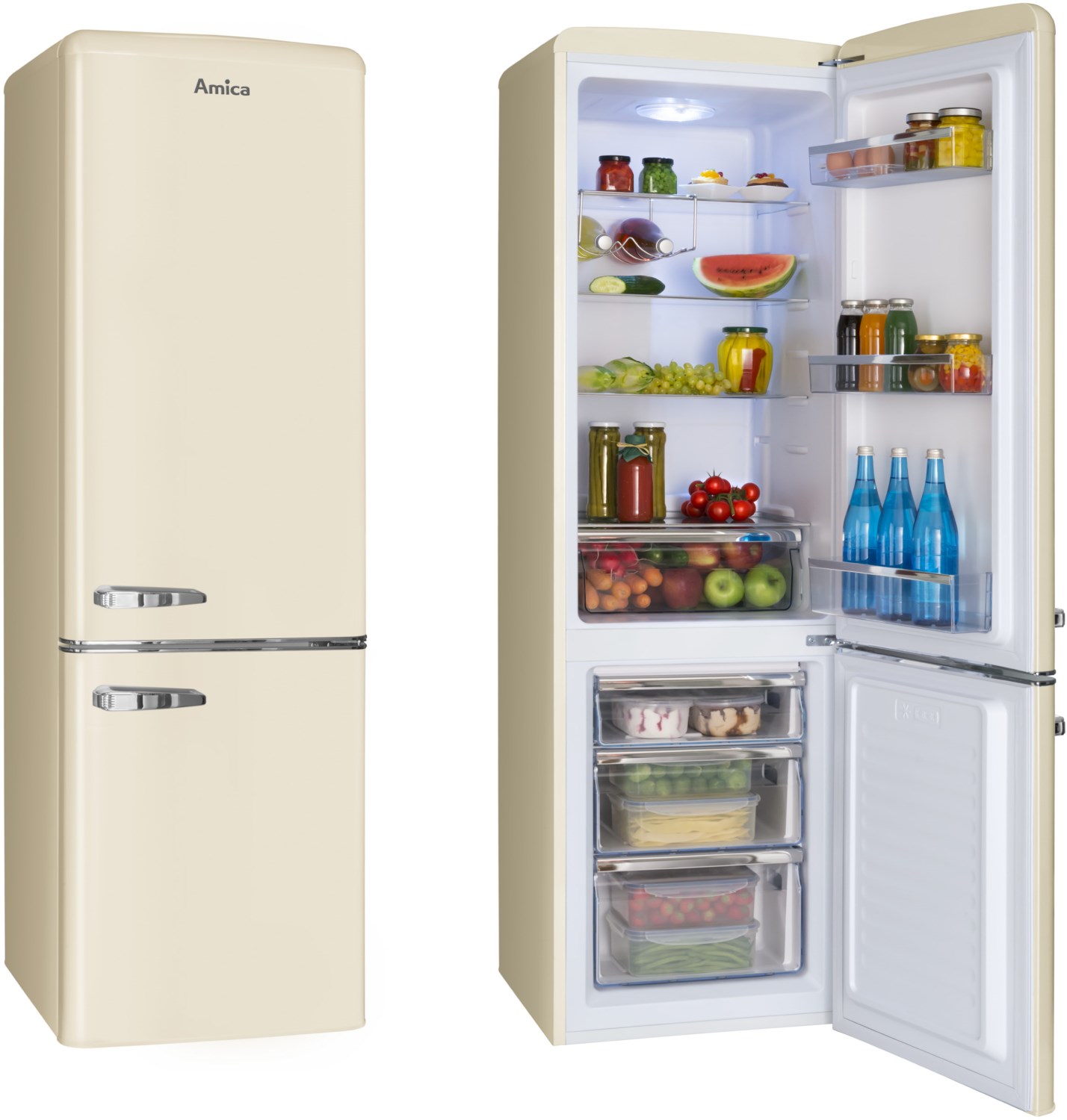 KGCR 387 100 B Kühl-Gefrier-Kombination beige