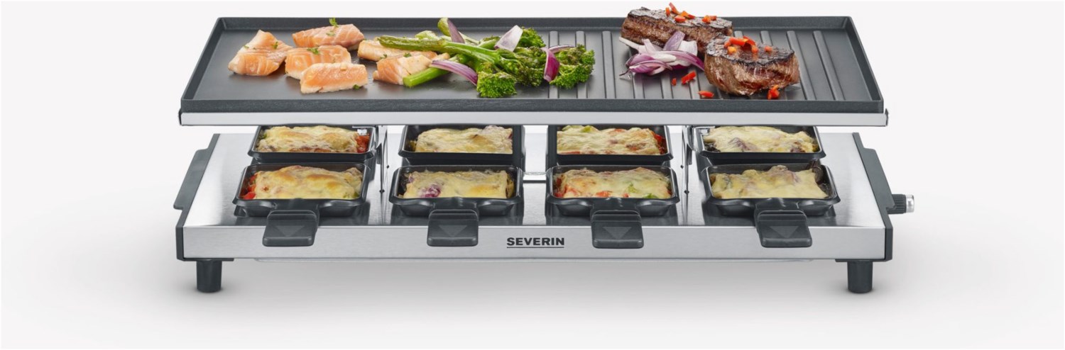 Image of RG 2375 Raclette edelstahl/schwarz