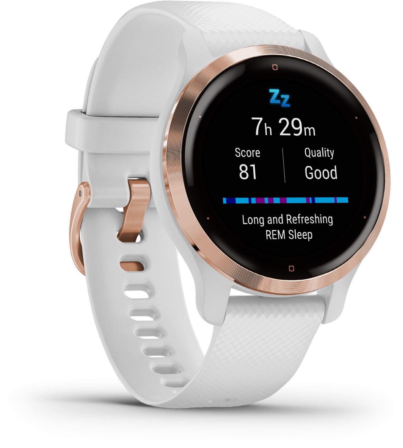 Venu 2S Smartwatch weiß/rosegold