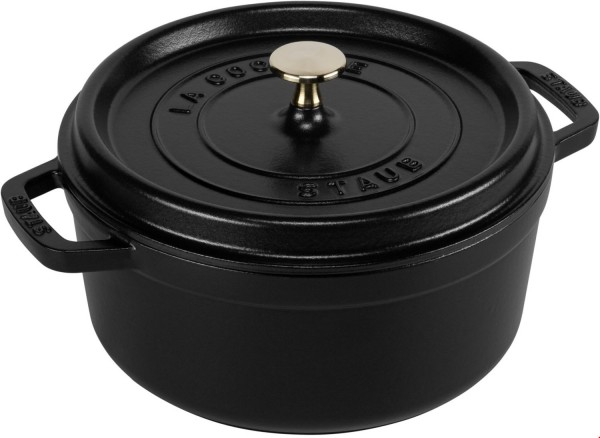 La Cocotte Rund (20cm) schwarz