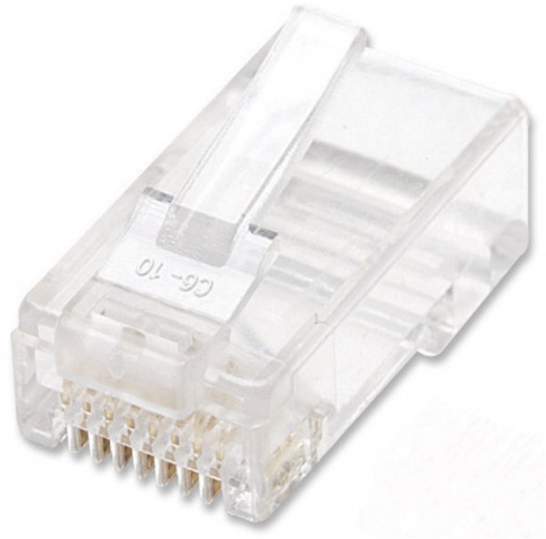 Modularstecker RJ45 Cat6 UTP (100 Stk.)