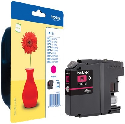 LC-121 M Tintenpatrone (300 S.) magenta