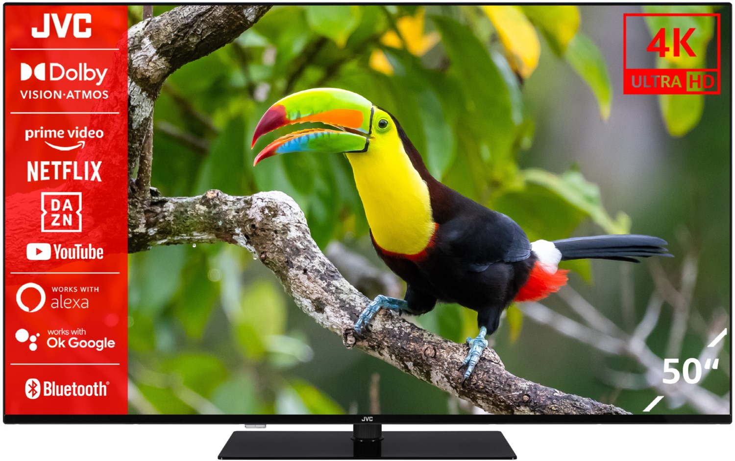LT-55VU6355 139 cm (55") LCD-TV mit LED-Technik schwarz, 4K Ultra HD, Smart-TV, HDR-Wiedergabe, DVB-T2/DVB-C/DVB-S2