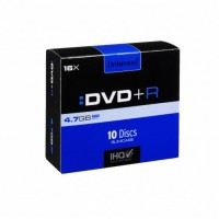 DVD+R 16x (4,7 GB) 10 Slim Case