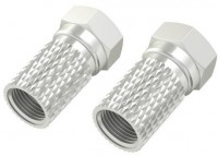 F-Stecker (5,5mm) (2 Stk.)