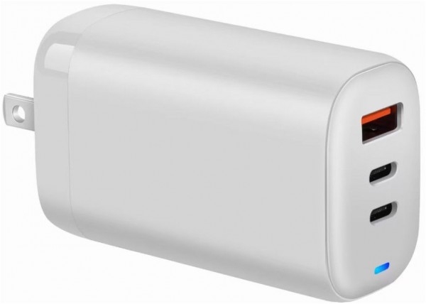 GaN Ladegerät USB-C/USB (65W) weiß