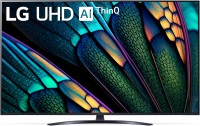 55UR81006LJ 139 cm (55") LCD-TV mit LED-Technik, 4K Ultra HD, Smart-TV, HDR-Wiedergabe, DVB-T2/DVB-C/DVB-S2, UHD AI ThinQ, Sprachsteuerung