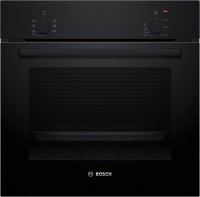 HBF010BA1 Einbaubackofen schwarz, 66 l, schnelles Vorheizen, 59,4 cm breit, A, Serie 2