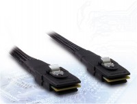 SFF-8087 Kabel (0,75m) schwarz